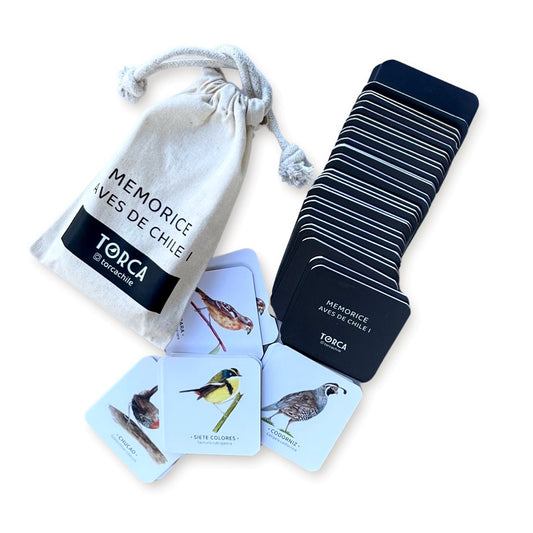 Juego Memorice Aves de Chile I