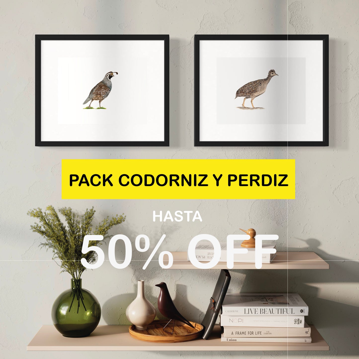 PACK Codorniz y Perdiz Chilena