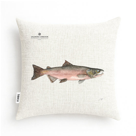 Funda cojín Salmón Chinook