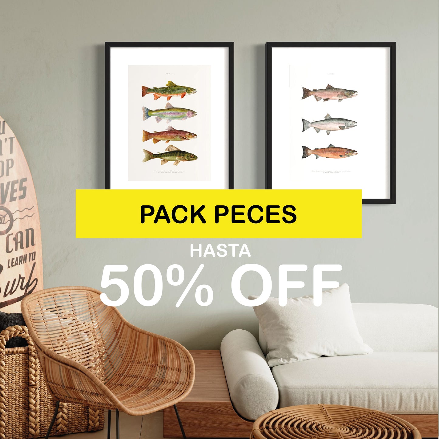 PACK Ilustraciones Peces
